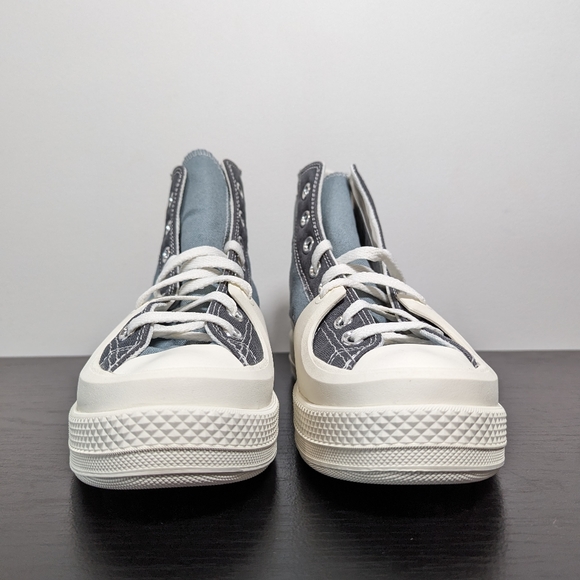 Converse Mens CTAS High Construct Colorblock Tidepool Men's 8.5/Women's 10 - Picture 8 of 11